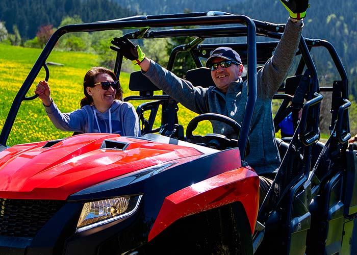 Pineland Grille hosts ATV and UTV Poker Run from the Adams County Wisconsin trail