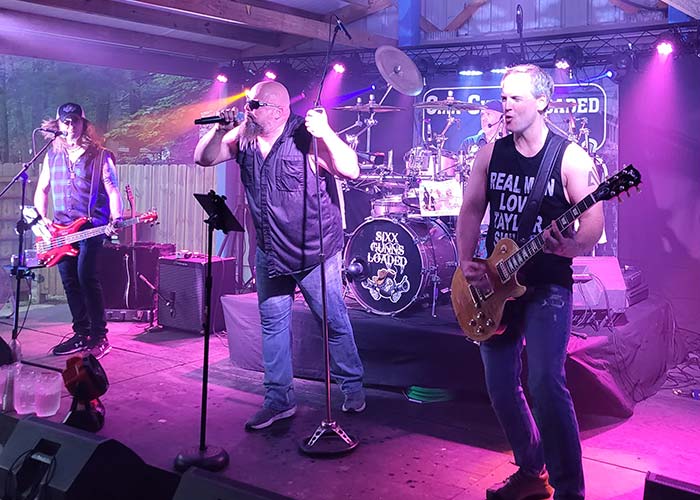 Sixx Guns Loaded performs live music at Pineland Grille